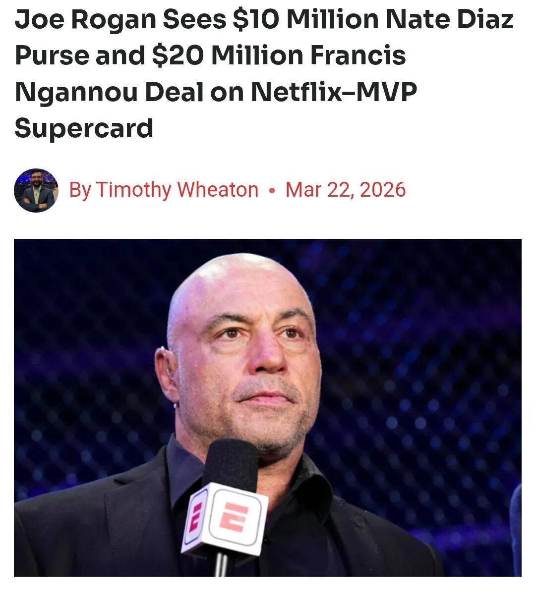 世界杯买球官网 -猛料：小麻复出拿一千万美元！铁血两千万！(meng liao xiao ma fu chu na yi qian wan mei yuan tie xue liang qian wan)